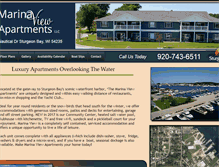 Tablet Screenshot of marinaviewapartmentsllc.com
